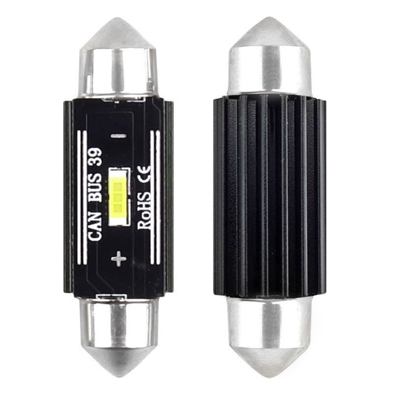 LED Sofit 1SMD UltraBright Festoon C5W C10W C3W 39mm Alb 12V/24V