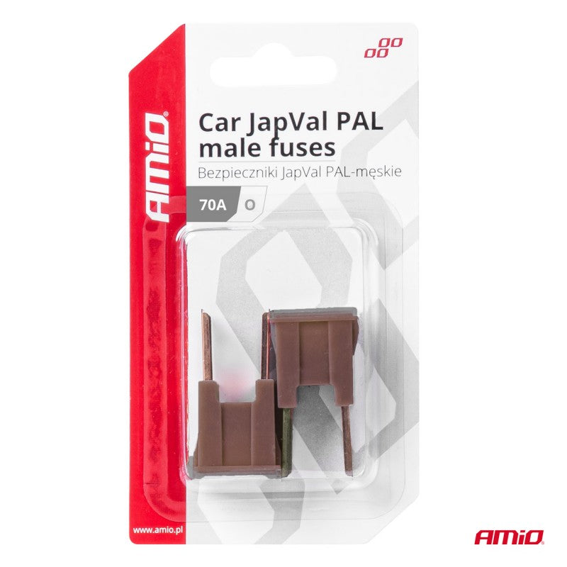 Siguranțe auto JAPVAL PAL tată 2 buc. 70A AMIO-03401