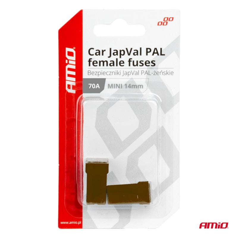 Siguranțe auto JAPVAL PAL mamă 2 buc 70A AMIO-03441