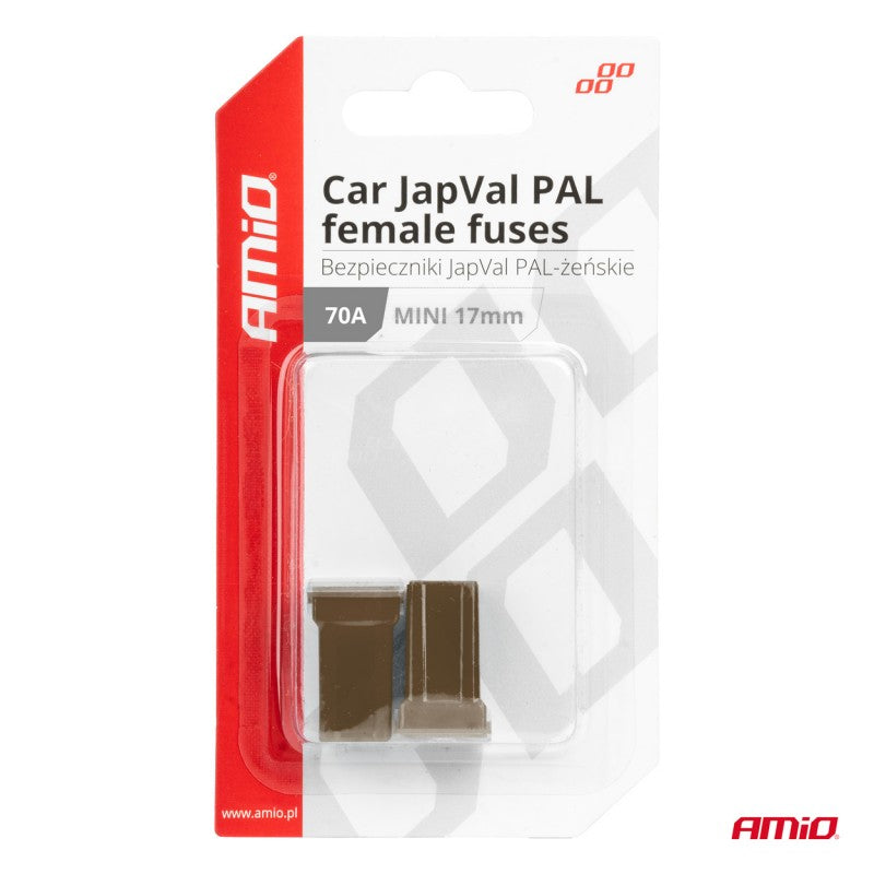 Siguranțe auto JAPVAL PAL 2 buc. 70A AMIO-03448