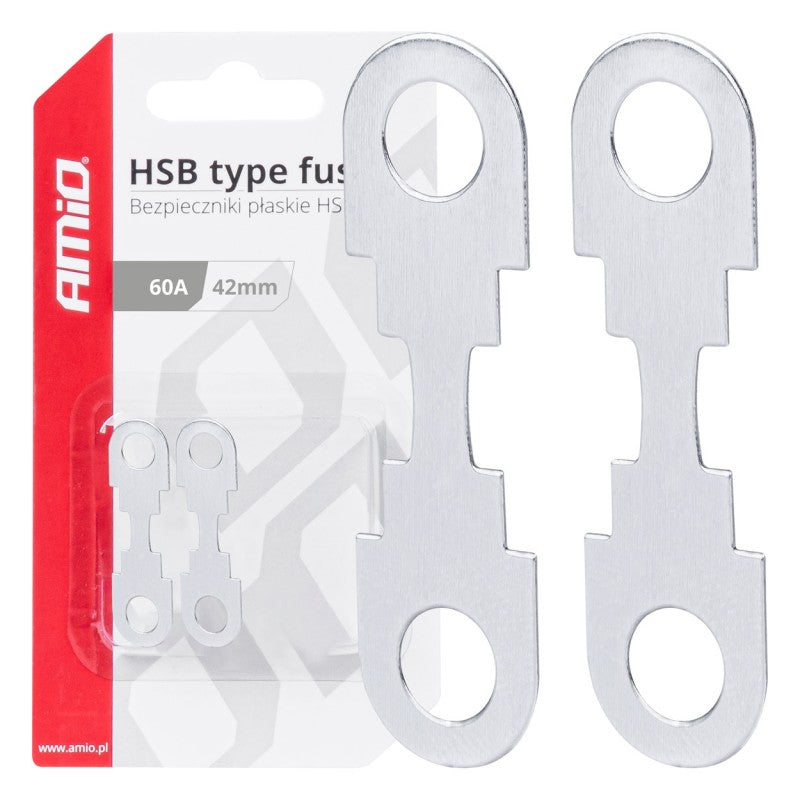 Siguranțe auto tip FLAT HSB 42mm 60A AMIO-03500
