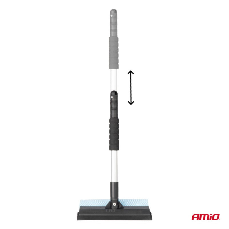 Curățător racletă geamuri din aluminiu 20cm cap 46/70cm AMIO-03854