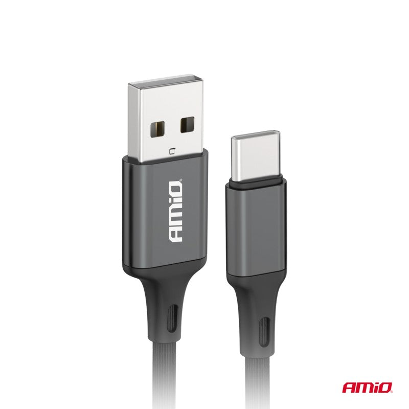 Cablu de încărcare USB-A - USB-C 3A 100cm FullLINK AMIO-03923
