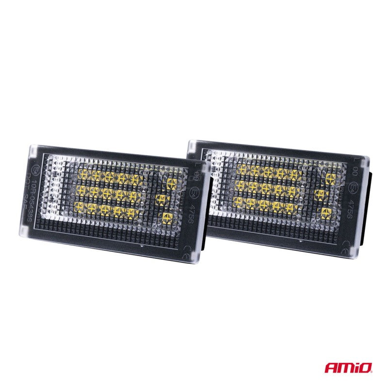 Lampi LED pentru plăcuțe de înmatriculare CLP14 MINI AMIO-04557