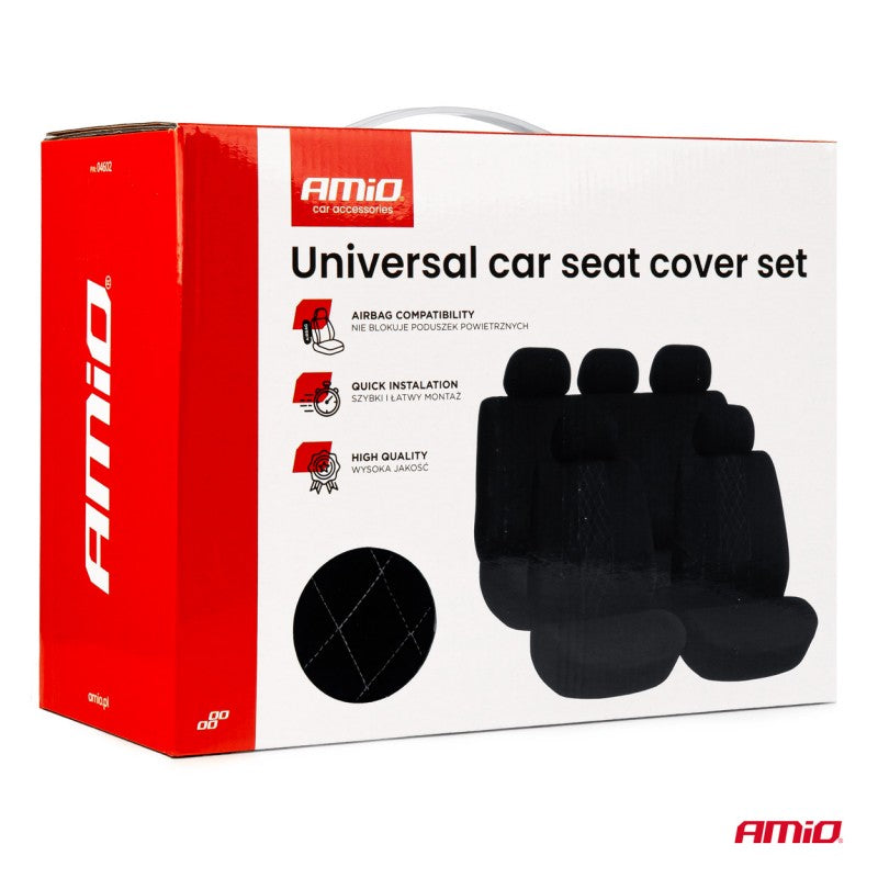 Huse universale pentru scaune auto, față și spate, set SC02 AMIO-04602