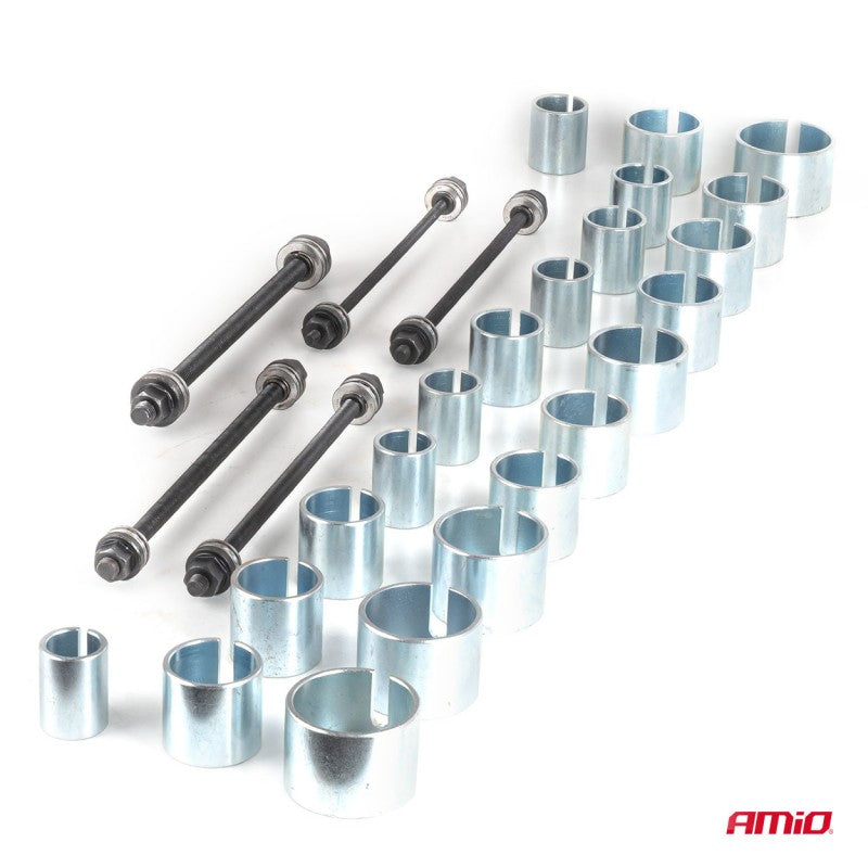 Set extractor bucșe și rulmenți, 27 piese, AMIO-04773