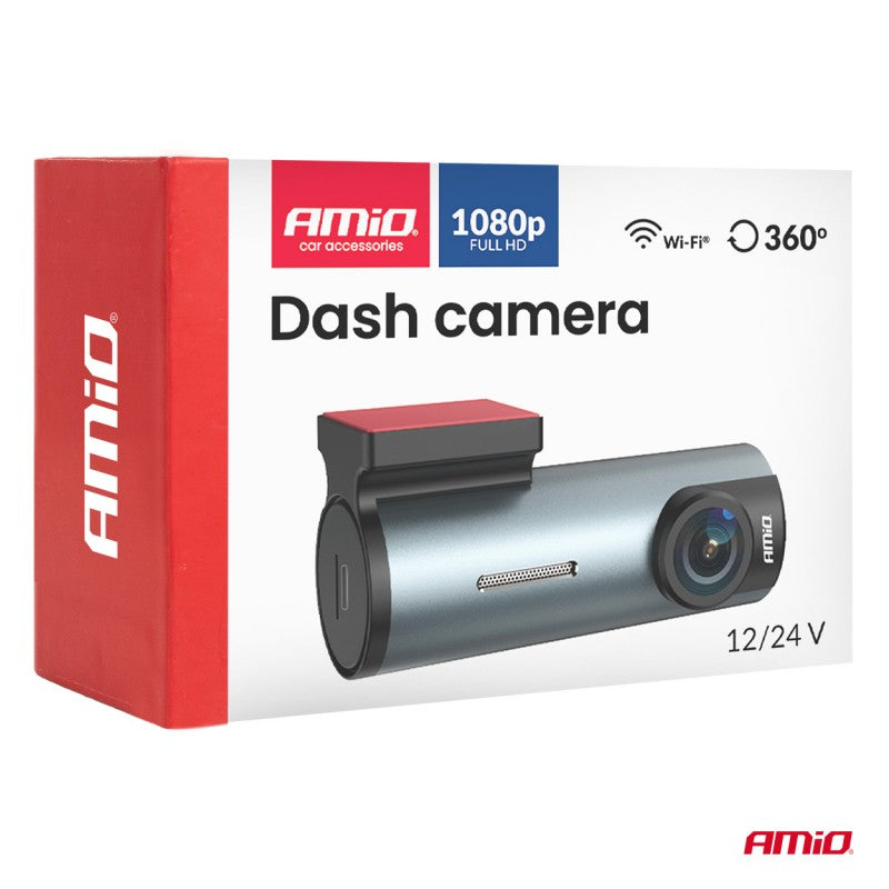 DVR auto 1K WLAN 128GB WIFI Full HD AMIO-04798