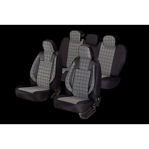 SET HUSE SCAUN LUXURY NEGRU