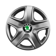 Set 4 capace roti potrivite jantelor de 14 inch compatibile SKODA Fabia ,Octavia I,II,III ,Roomster, Felicia ,Rapid ,Superb, Yeti Model-202