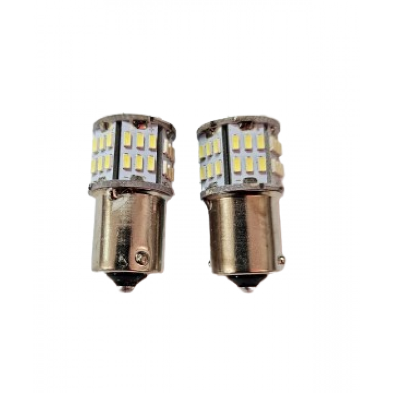 Set 2 becuri auto 1156/P21W- 54 SMD