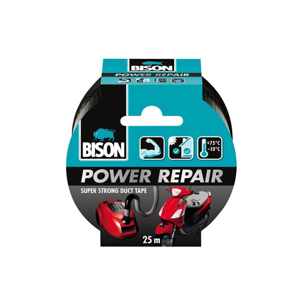 BANDA ADEZIVA TEXTURATA NEAGRA 50 MM X 25 M