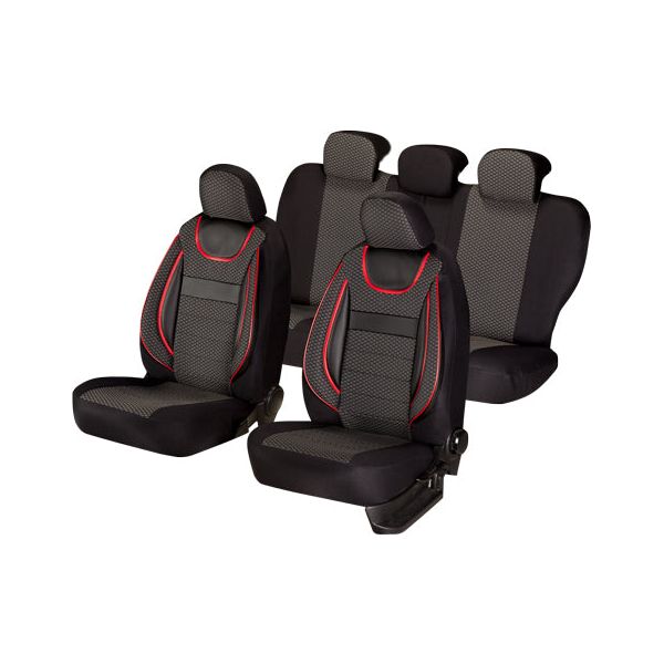 SET HUSE SCAUN DYNAMIC NEGRU