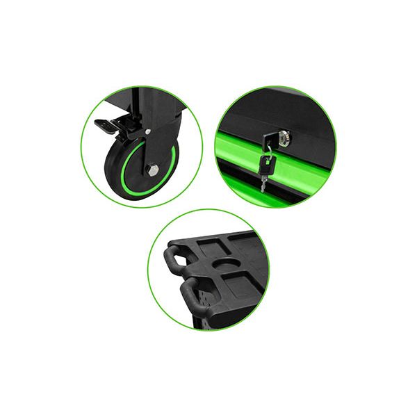 BANC DE SCULE 7 SERTARE VERDE ECHIPAT 172BUC JBM