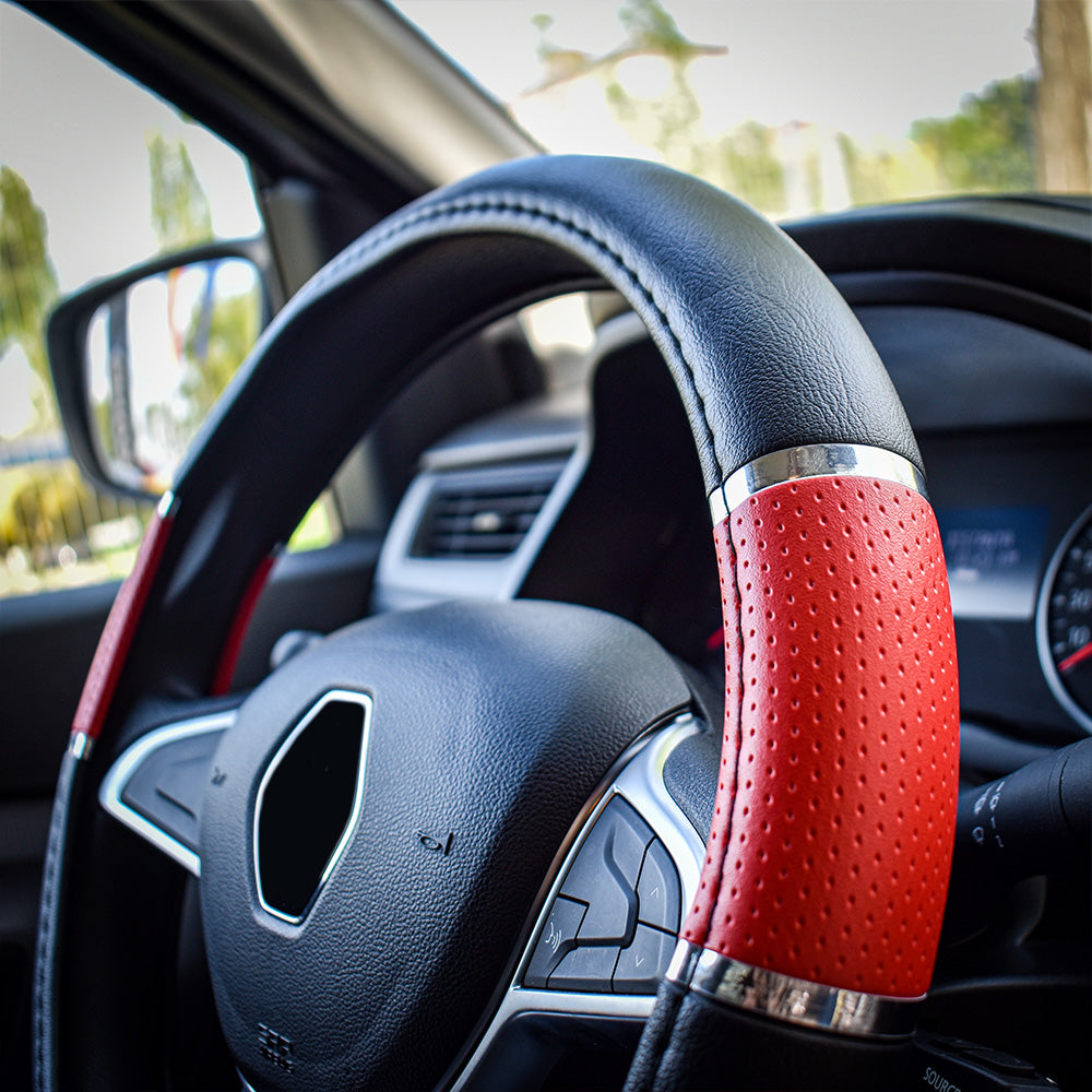 HUSA VOLAN LUX ROSU 37-39 CM