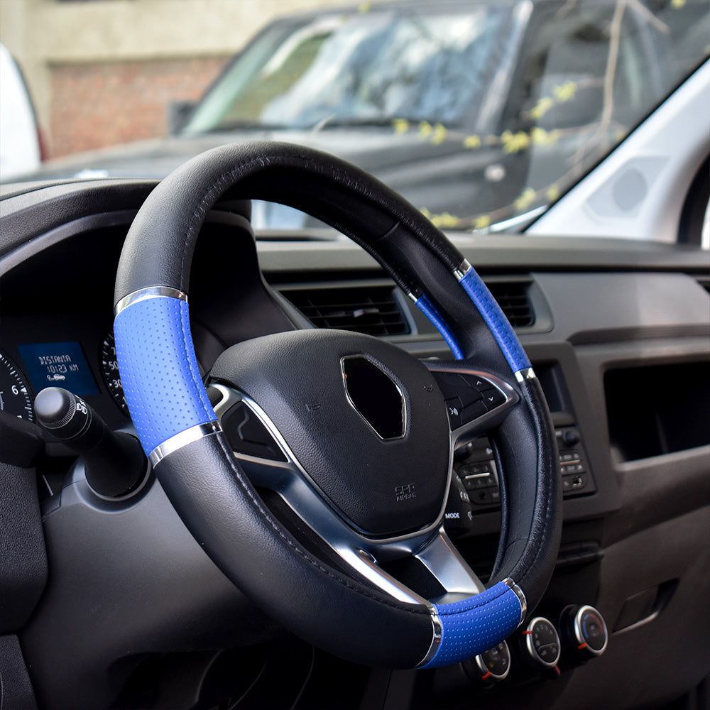 HUSA VOLAN LUX ALBASTRU 37-39 CM