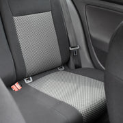 ESERNYŐ ÜLÉSHUTATÓ KÉSZLET MAZDA 3 2013-2019-HEZ (OLVASZTHATÓ ÜLÉSPAD) L ALAKÚ HÁTSÓ FEJTÁMLÁKKAL
