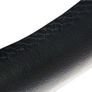 HUSA VOLAN CU SNUR PIELE NATURALA NEGRU 37-38 cm