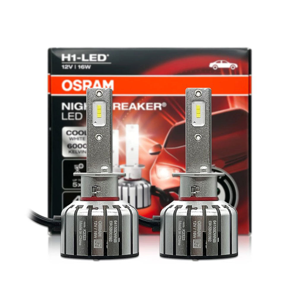 2 db-os Night Breaker LED H1 izzókészlet, RAR, OSRAM jóváhagyással