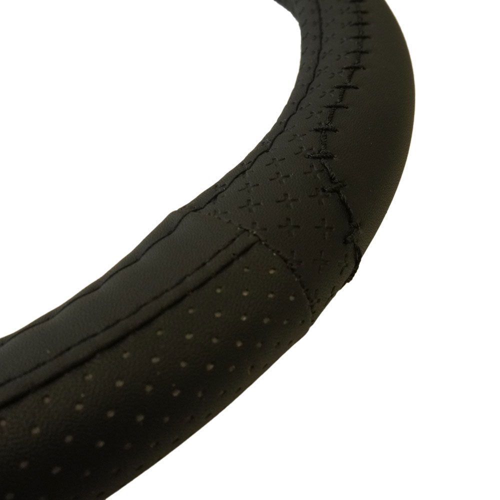 HUSA VOLAN PIELE ECOLOGICA NEGRU 37- 39 CM UMBRELLA