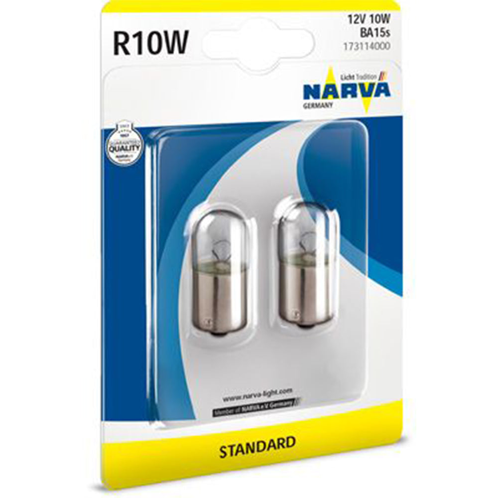 2 db-os izzókészlet R10W 12V NARVA bliszter
