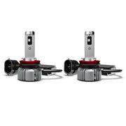 SET 2 BECURI NIGHT BREAKER LED SMART H11 +330% BLISTER OMOLOGARE RAR