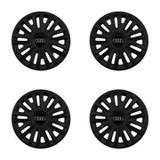 Set 4 capace roti potrivite jantelor de 16 inch compatibile AUDI, Model - 412 Black