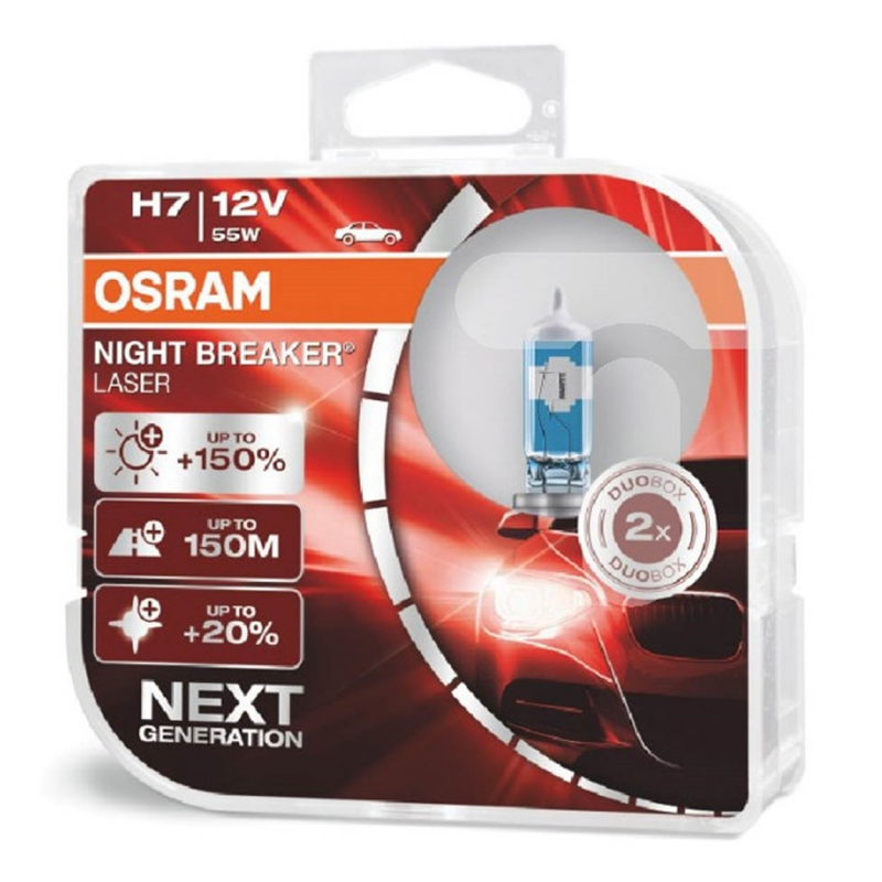 Bec Halogen, Osram, H7, 12V, 55W, PX26d, 15 x 10 x 4 cm