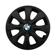 Set 4 capace roti potrivite jantelor de 15 inch compatibile BMW, Model - 316 Black Edition