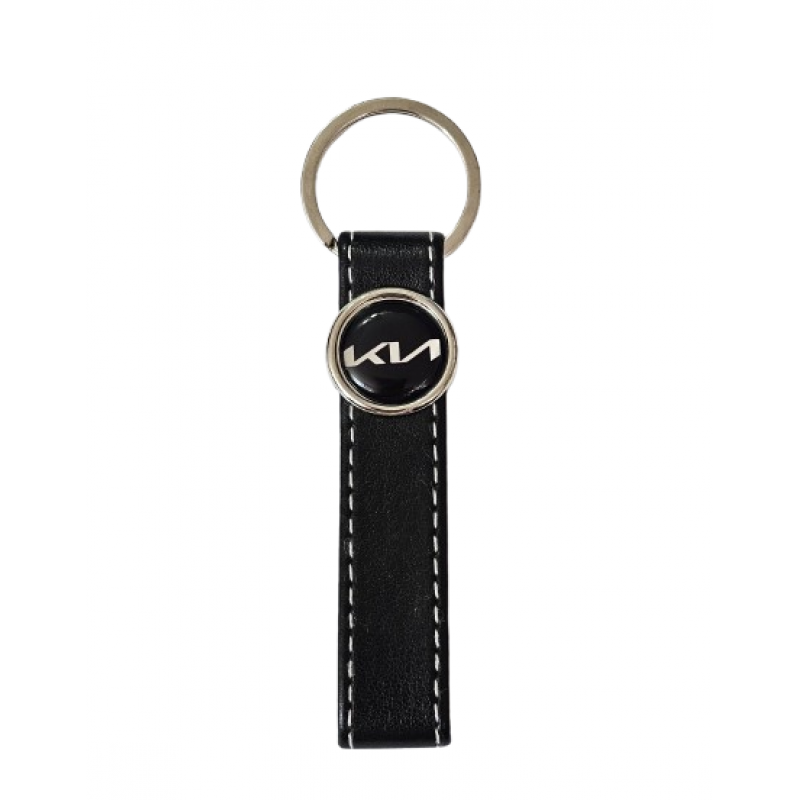 Breloc piele negru BRE 543