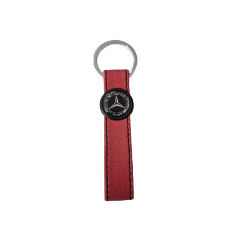 Breloc piele rosu BRE 552