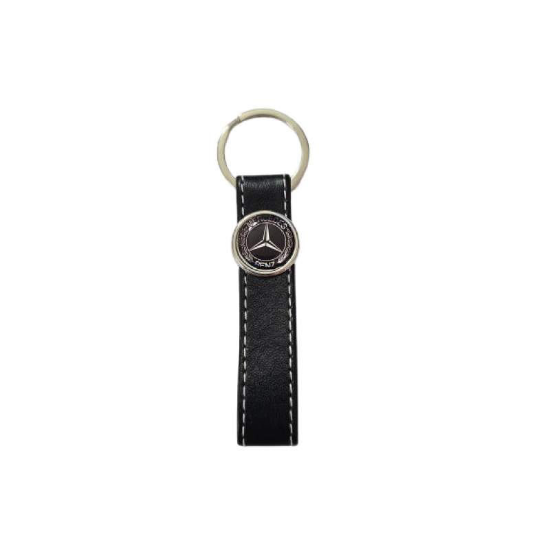 Breloc piele negru BRE 555
