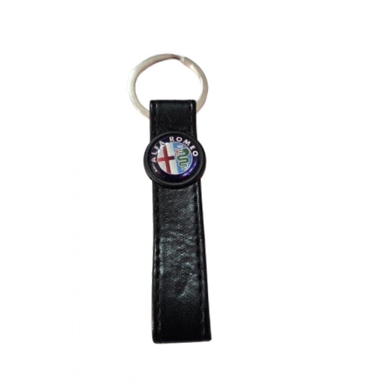 Breloc piele negru BRE 503