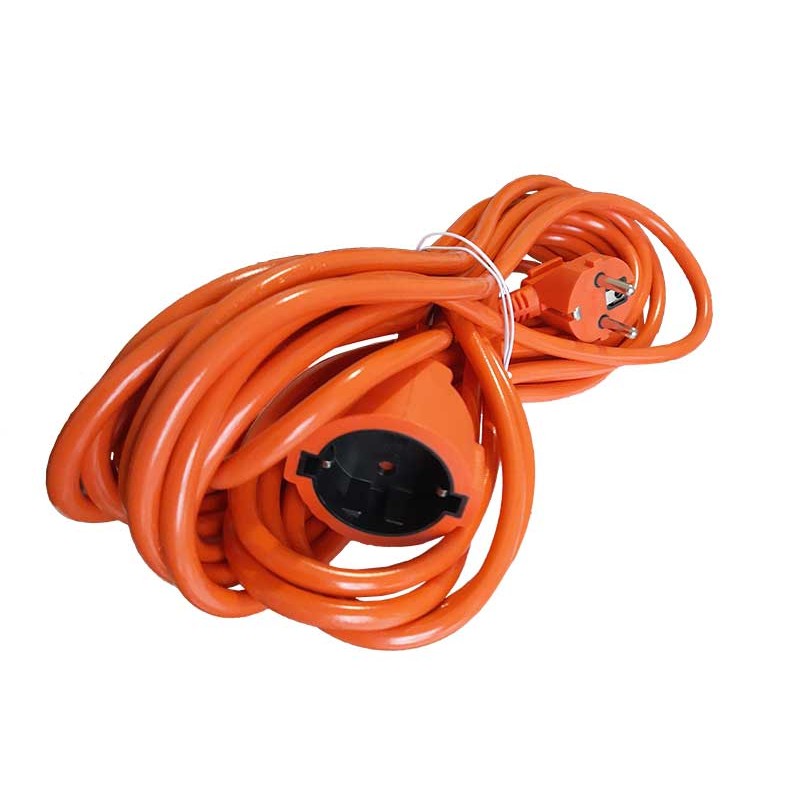 Cablu prelungitor 3x1.5mm cu cupla 10m Alien Portocaliu