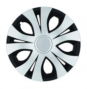 Set 4 Capace Roti Top Gri-Negru R17