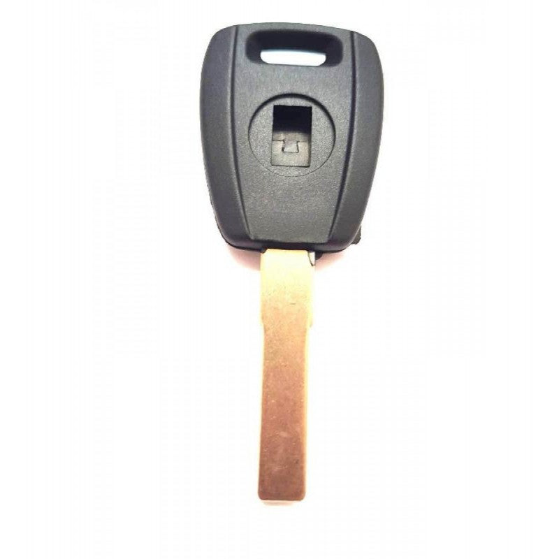 Carcasa cheie Fiat transponder cu cip T5 sticla neagra