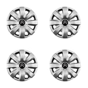 Set 4 capace roti potrivite jantelor de 15 inch compatibile gama Citroen, model - 321