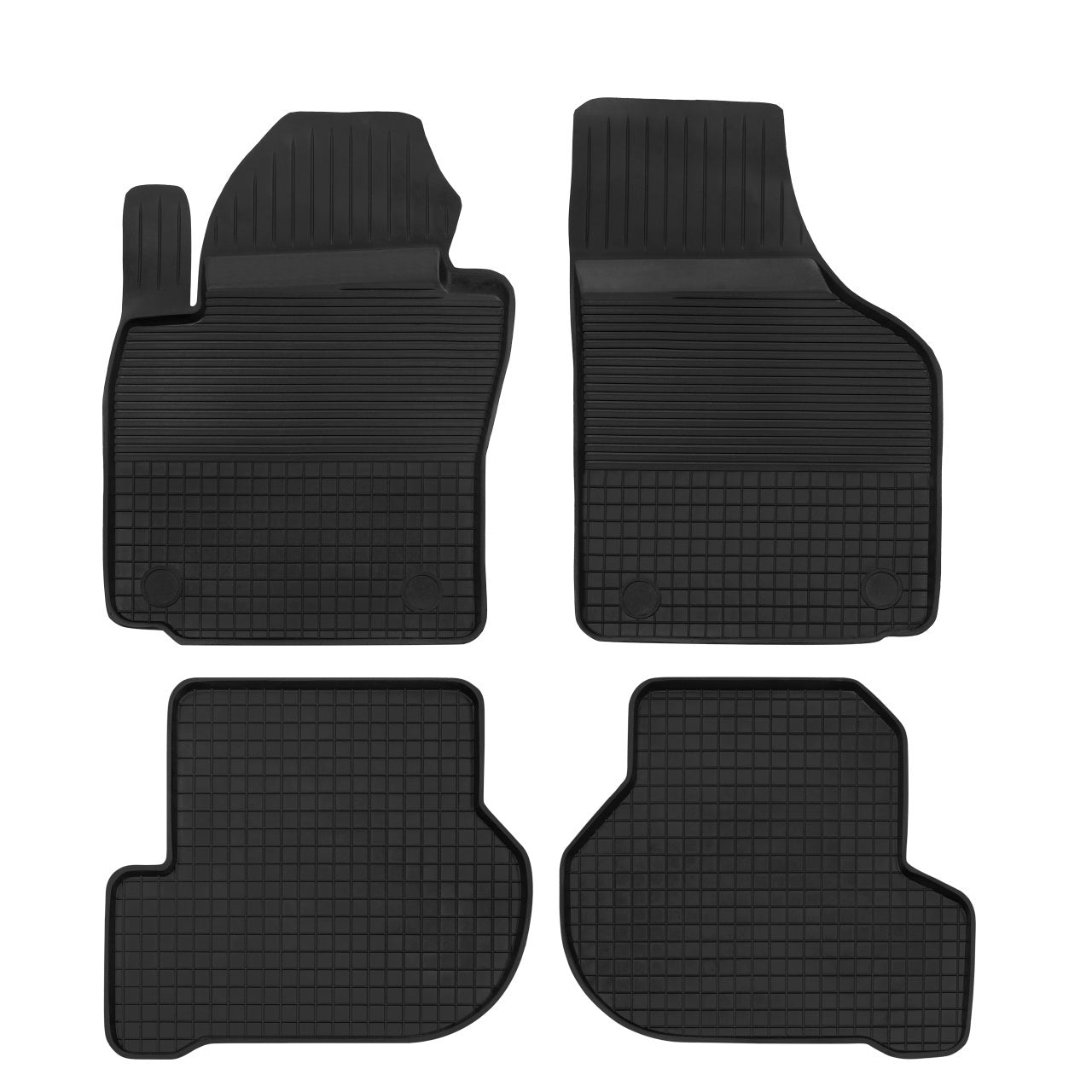 Covorase Presuri Auto Cauciuc Audi TT 8J (COUPE) dupa 2006 | Seat ALTEA 2004-2015 | Seat ALTEA XL 2006-2015 | Seat LEON II 2005-2012 | Seat TOLEDO III 2004-2009 | Skoda OCTAVIA II 2004-2013 | Skoda YETI dupa 2009 | VW EOS dupa 2006 | VW GOLF V 2003-2008 |