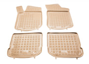 Bézs színű gumi autószőnyegek VW NEW BEETLE 1998 - 2005 | VW BORA 1998 - 2005 | VW GOLF IV 1997 - 2006 | VW JETTA IV 1998 - 2005 | Seat LEON I 1999 - 2005 | Seat TOLEDO II 1998 - 2004 | Skoda OCTAVIA I 1996 - 2004 | Skoda OCTAVIA I Tour 2005