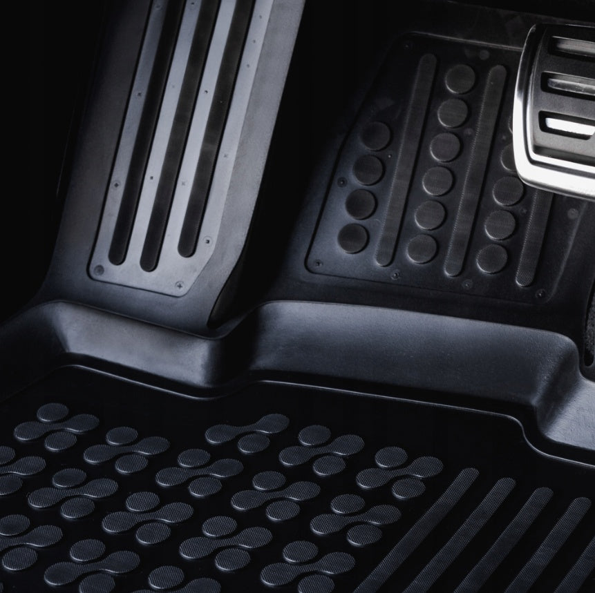 Covorase Presuri Auto Cauciuc Dedicate Citroen BERLINGO I - fata 1996 - 2010 | Peugeot PARTNER I fata 1997 - 2010