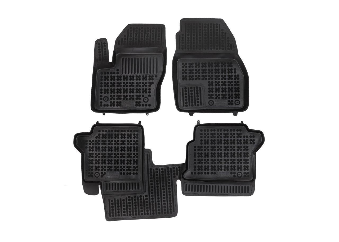 Gumi autószőnyegek Ford GRAND TOURNEO CONNECT II 5 személyes, 7 személyes (3. üléssor lehajtva) 2013 - 2022 | Ford TRANSIT CONNECT II L2, 2013 - 2018, 2018 - 2022