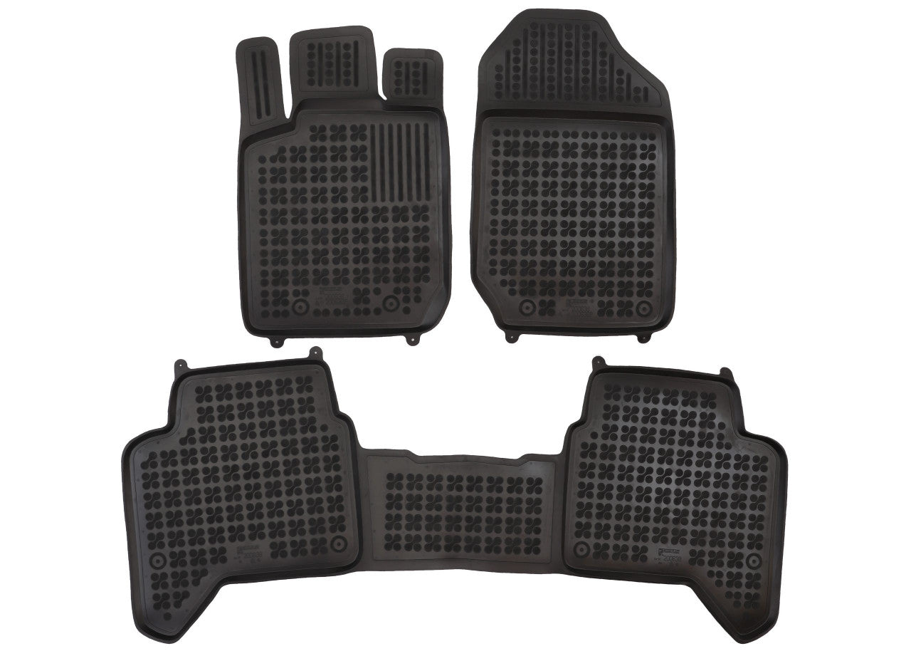 Gumi autószőnyegek Ford RANGER V 4 személyes, 4 ajtós 2011 – 2015 | Ford RANGER V 4 személyes, 4 ajtós, Facelift 2015 - 2020