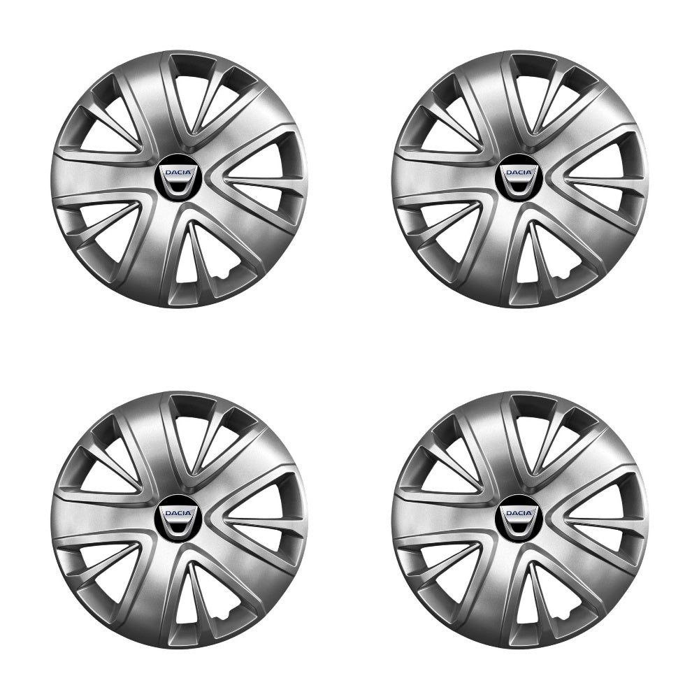 Set 4 capace roti potrivite jantelor de 16 inch compatibile gama DACIA model - 428