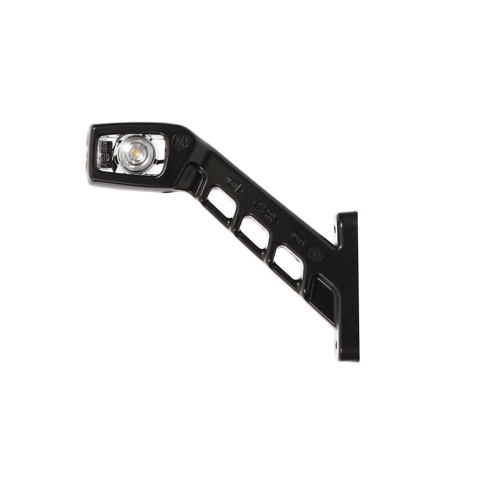 LAMPA GABARIT LED CU BRAT 238L W48, 12V-24V, POZITIE ALB / ROSU / PORTOCALIU STANGA WAS