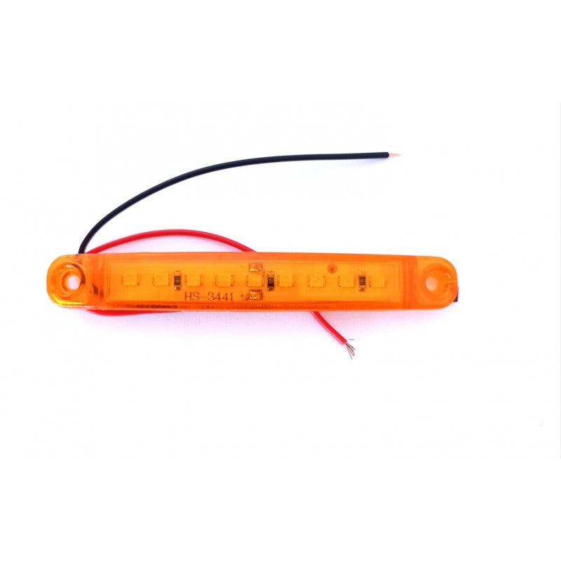 Lampa auto laterala 24 V galbena