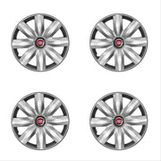 Set 4 capace roti potrivite jantelor de 14 inch compatibile Fiat, Model - 221