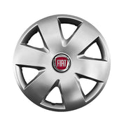 Set 4 capace roti potrivite jantelor de 15 inch compatibile Fiat, Model - 308