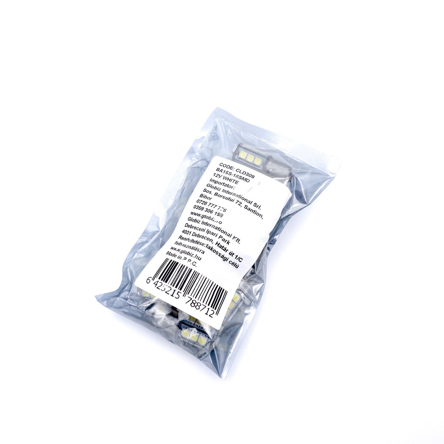 Pachet 10 Leduri de frână BA15S - 5W Carguard