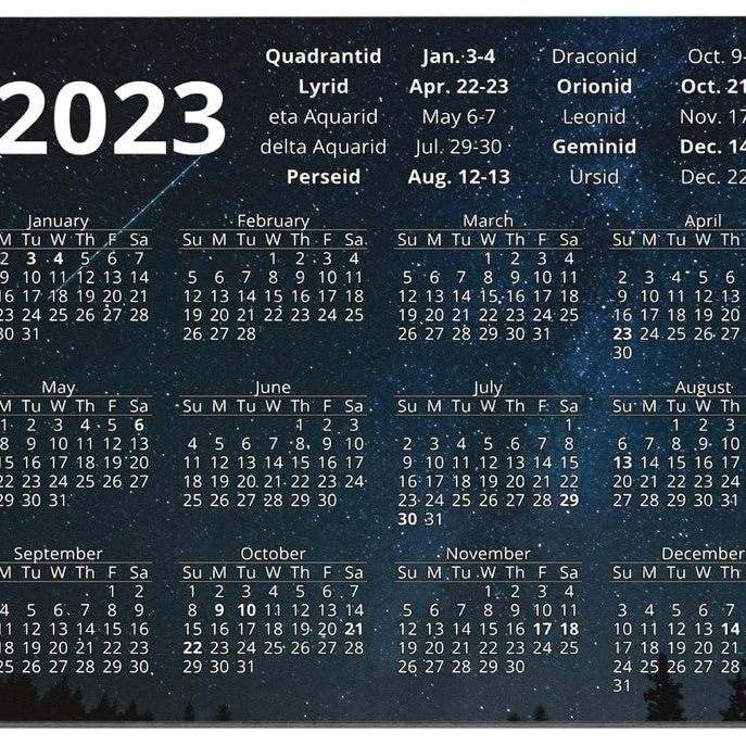 Mousepad Calendar 22x18 cm