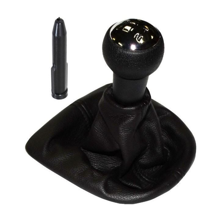 Nuca schimbator viteze cu manson, cu adaptor con de plastic, compatibil Peugeot 307, 5 viteze