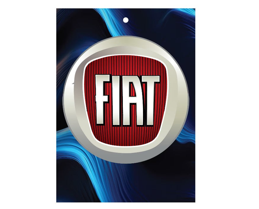 Odorizant auto Fiat 7,5x10 cm, Guma Turbo